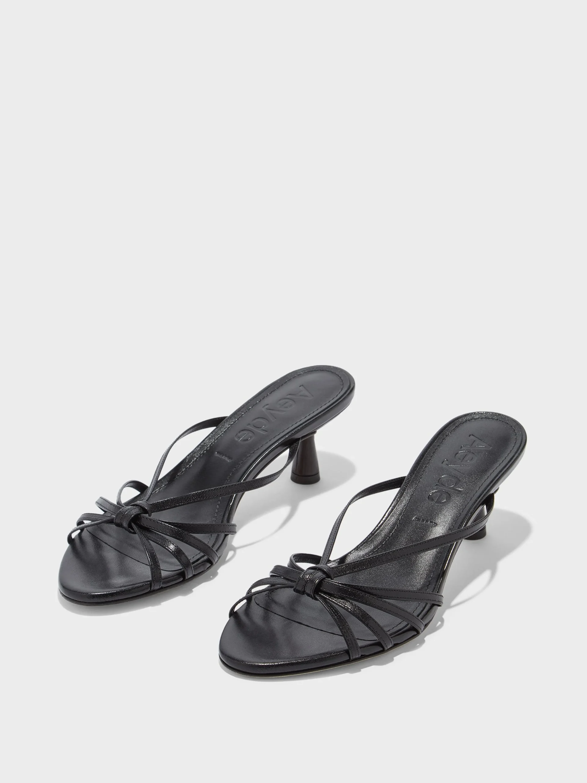 Abby Leather Mules