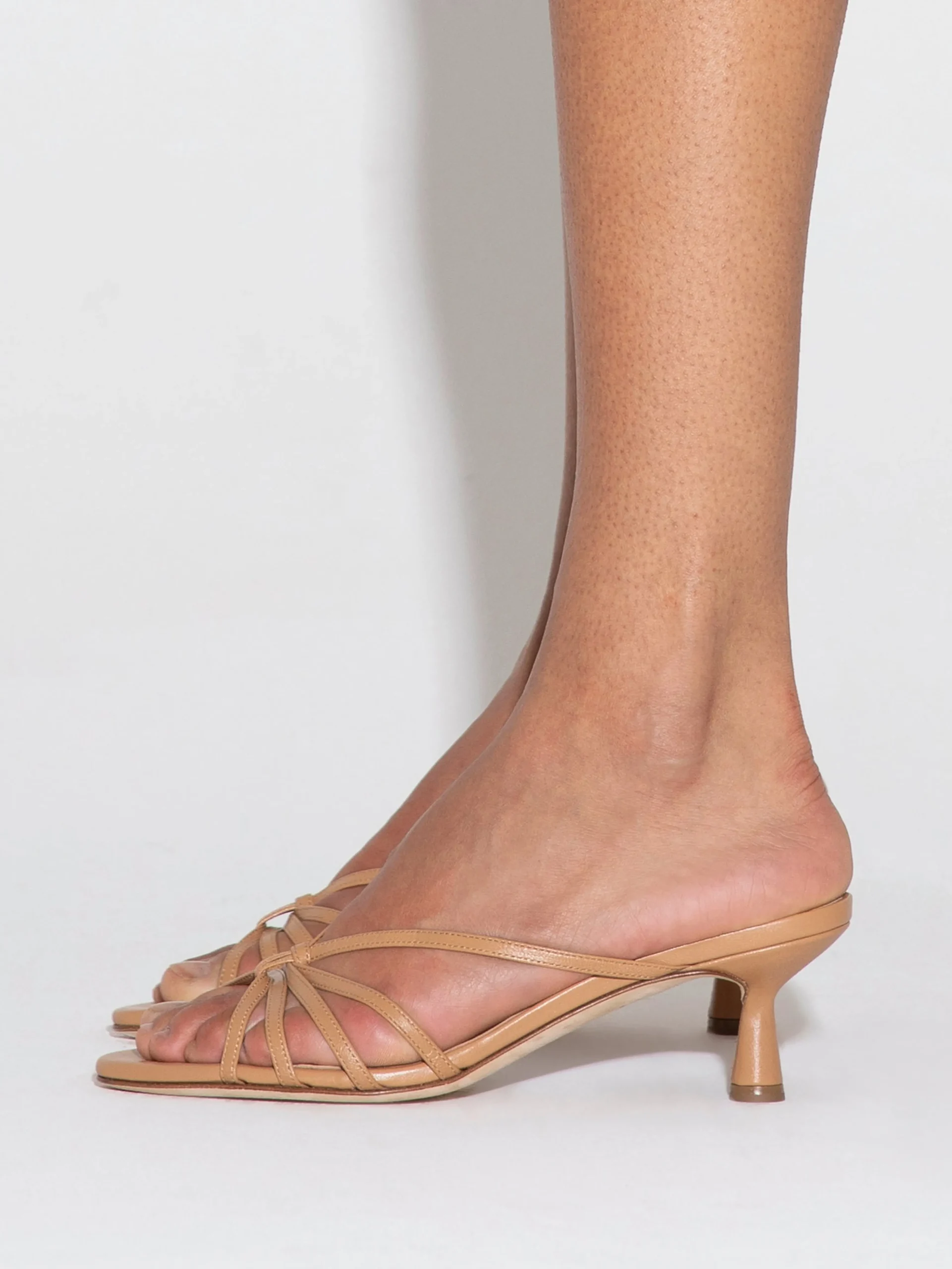 Abby Leather Mules