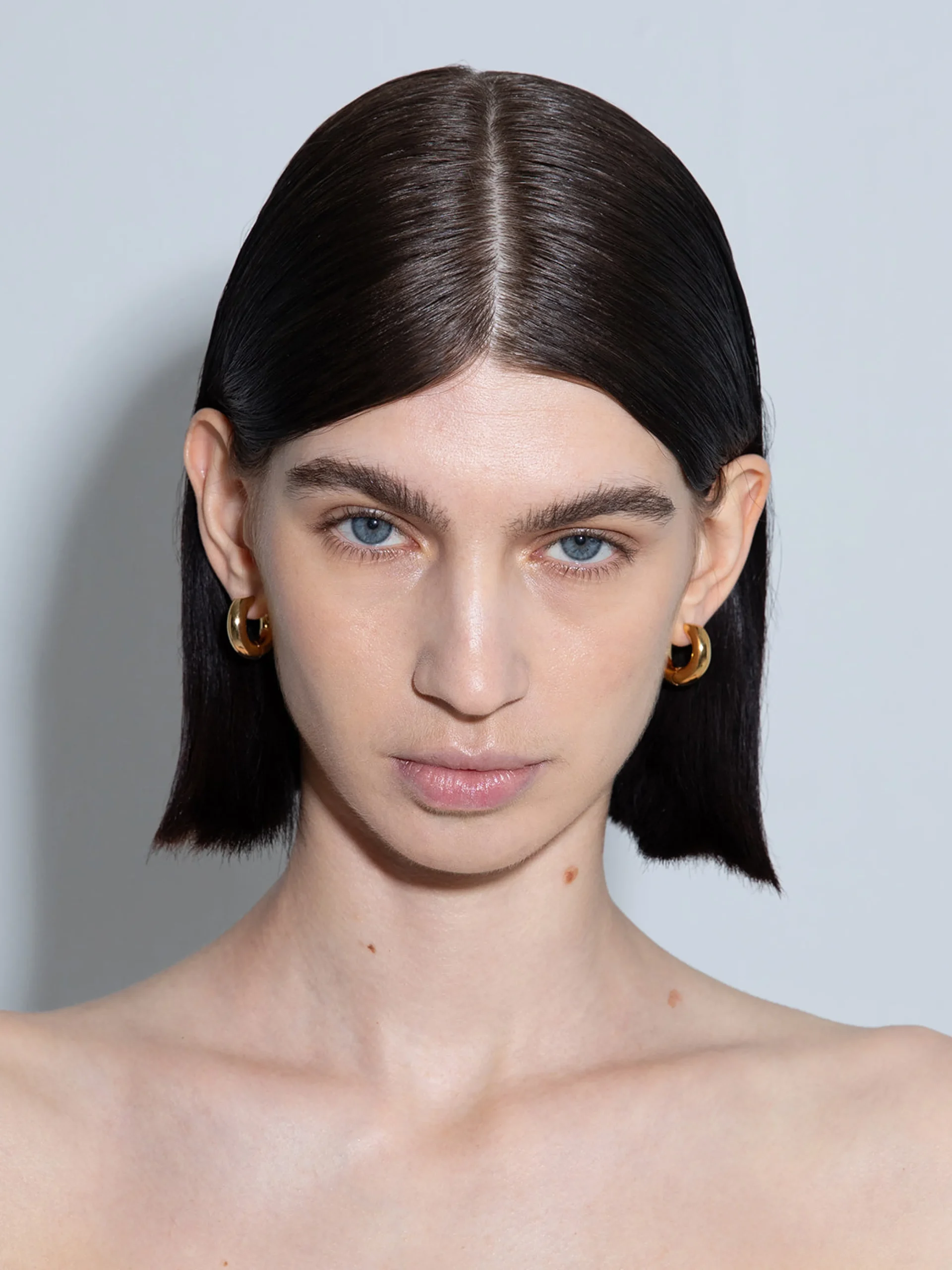 Alaya Medium 18kt Gold-Plated Hoop Earrings