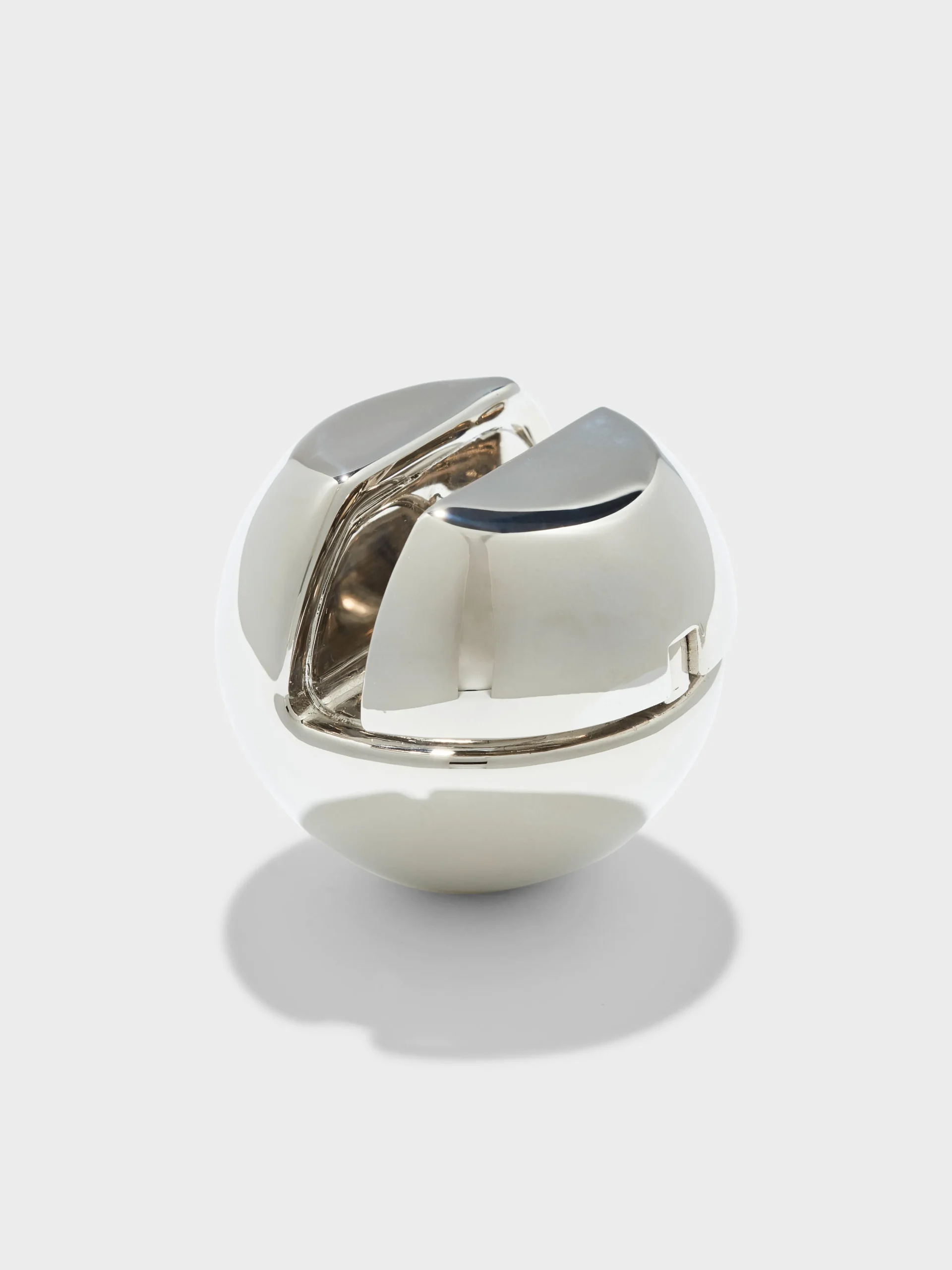 Alice Medium Palladium-Plated Earrings