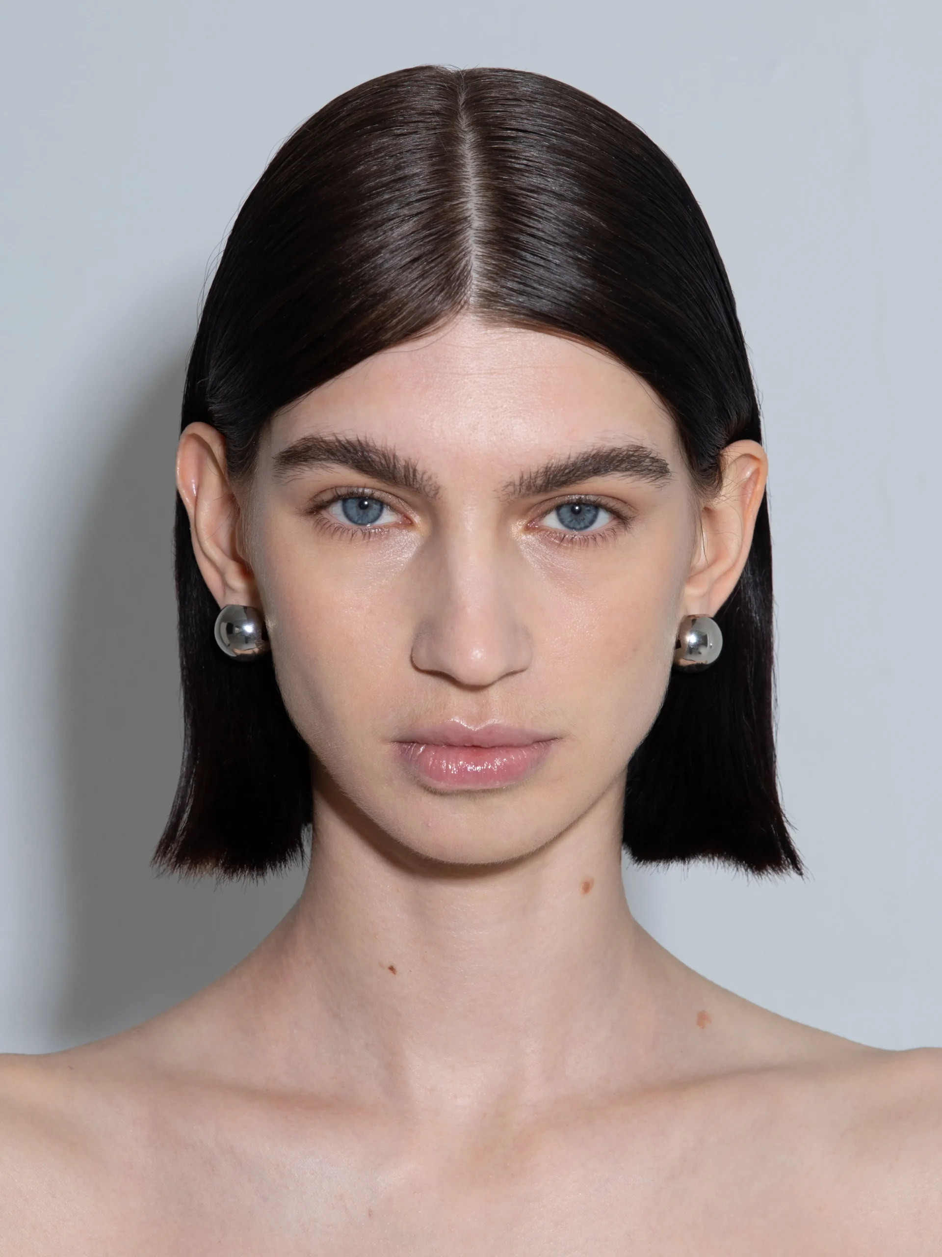 Alice Medium Palladium-Plated Earrings