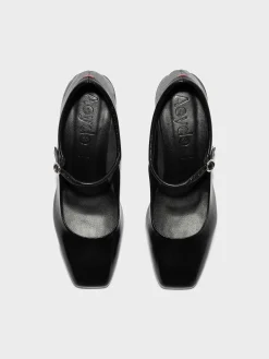 Aline Leather Mary-Jane Pumps