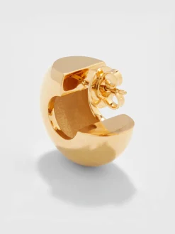 Alma Medium 18kt Gold-Plated Earrings