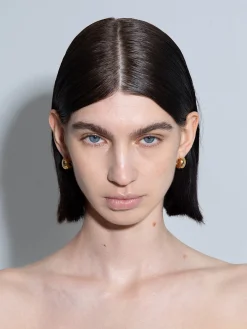 Alma Small 18kt Gold-Plated Earrings