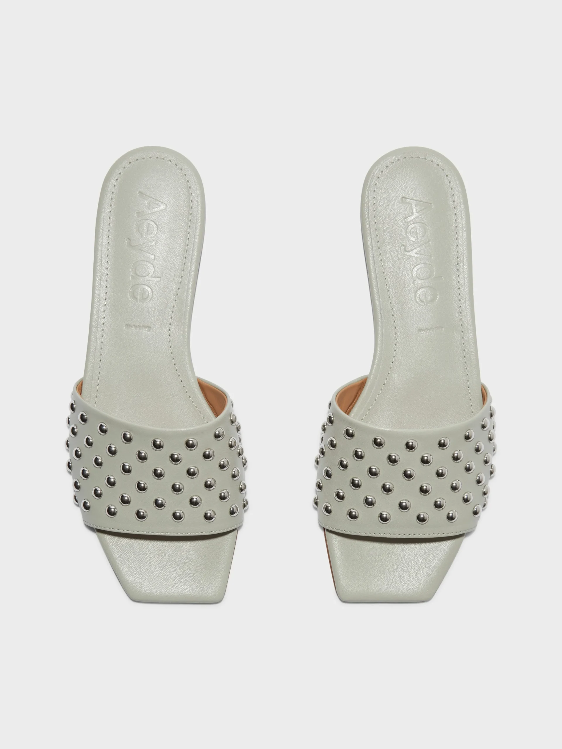 Anna Studded Leather Sandals
