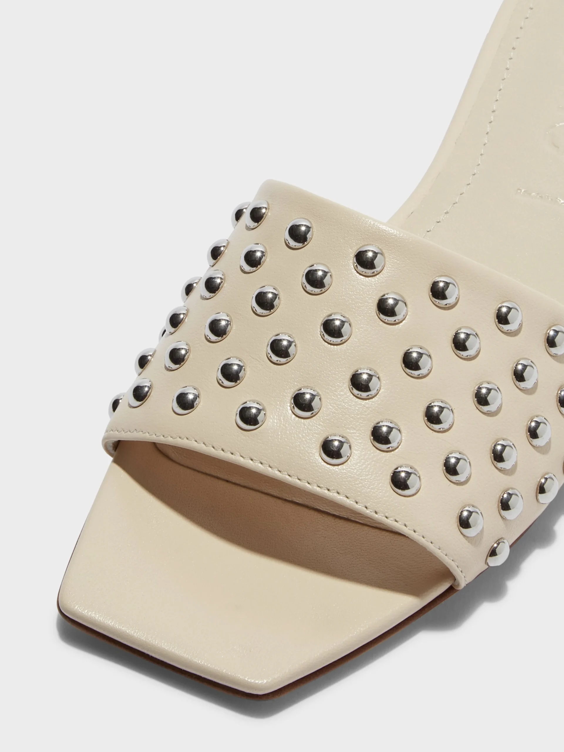 Anna Studded Leather Sandals