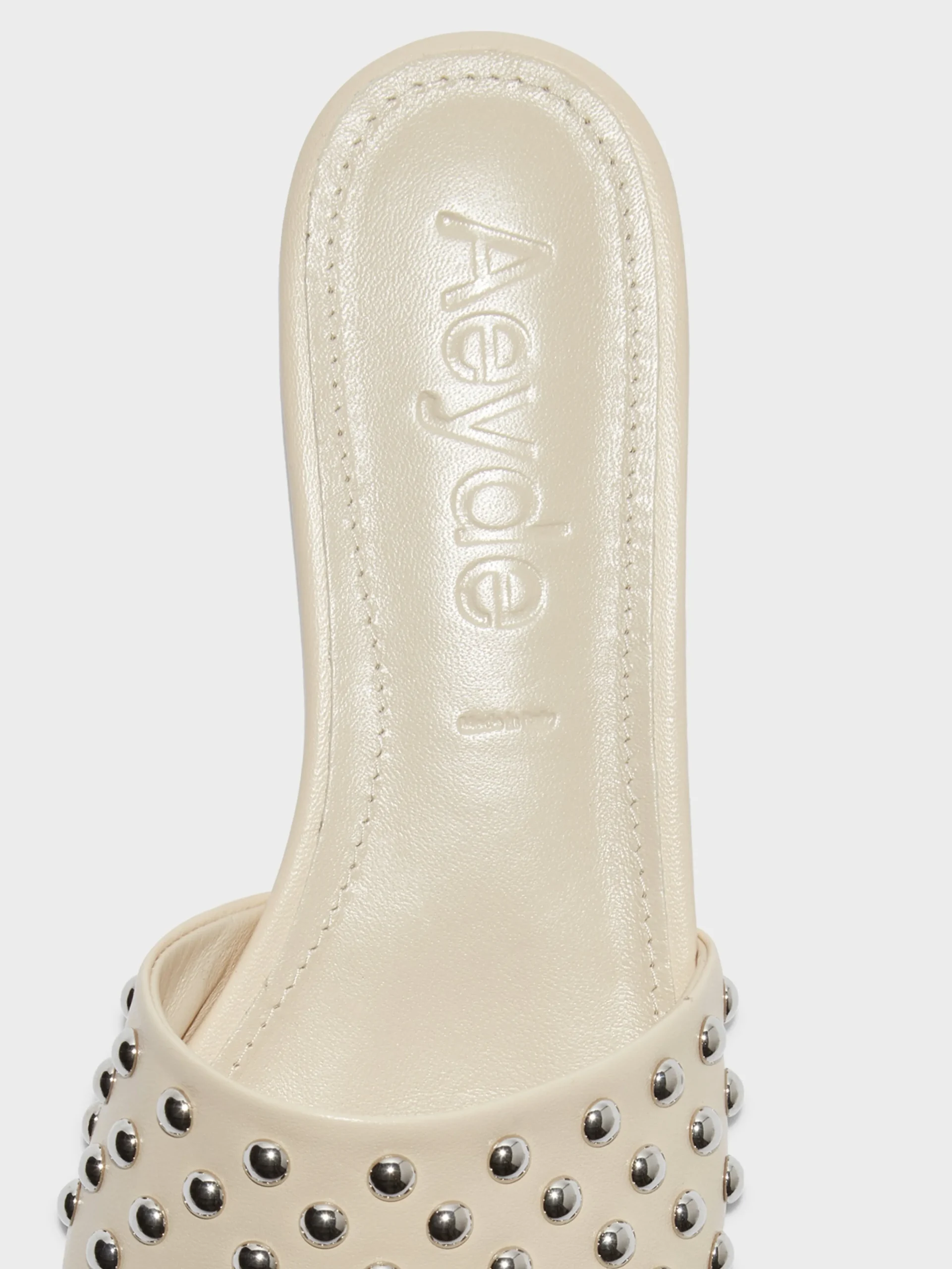 Anna Studded Leather Sandals