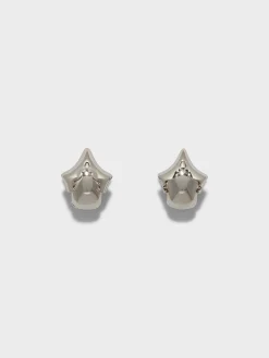 August Palladium-Plated Earrings