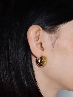 Carter 18kt Gold-Plated Hoop Earrings