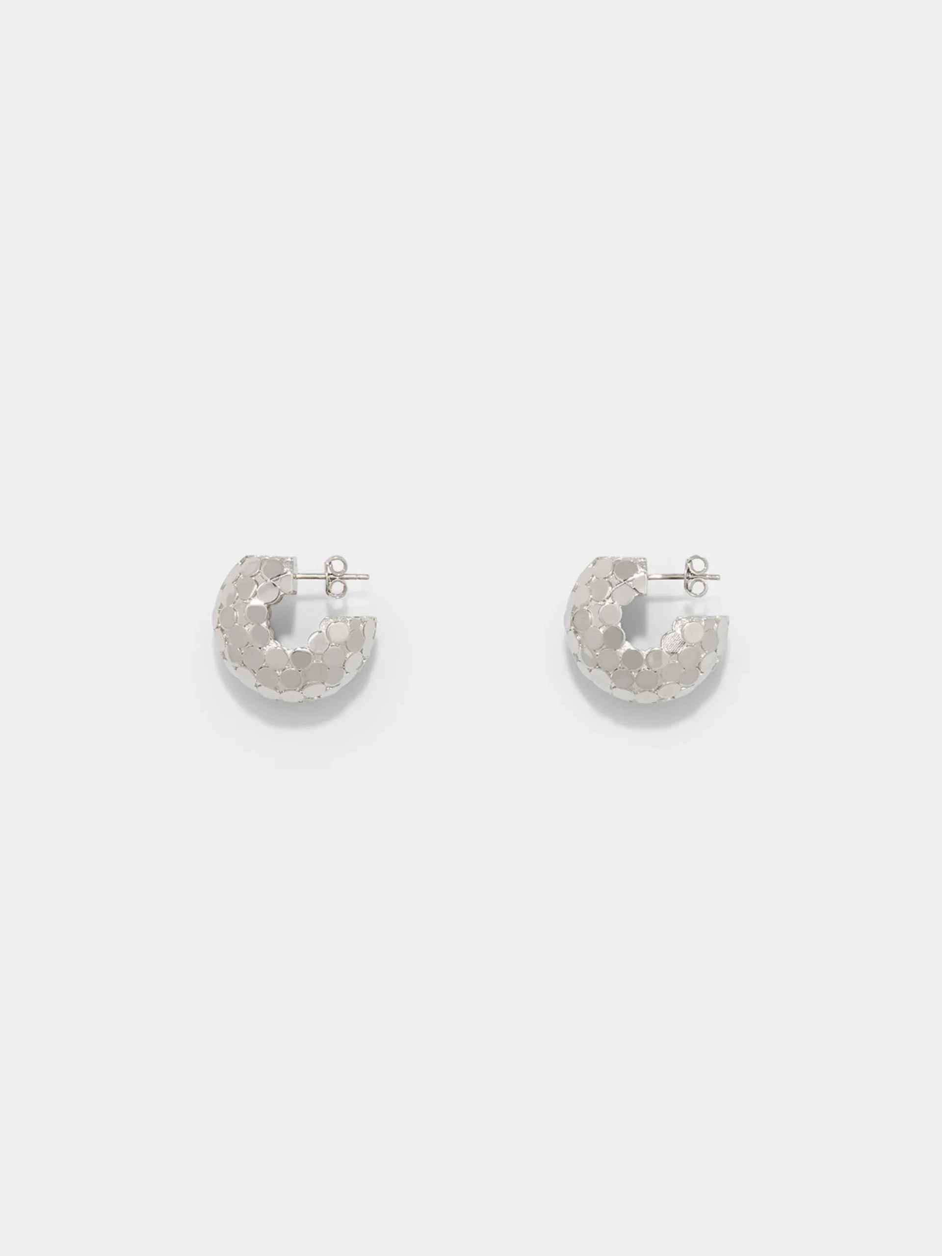 Carter Palladium-Plated Hoop Earrings