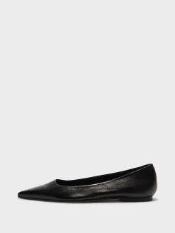 Cassy Leather Ballet Flats