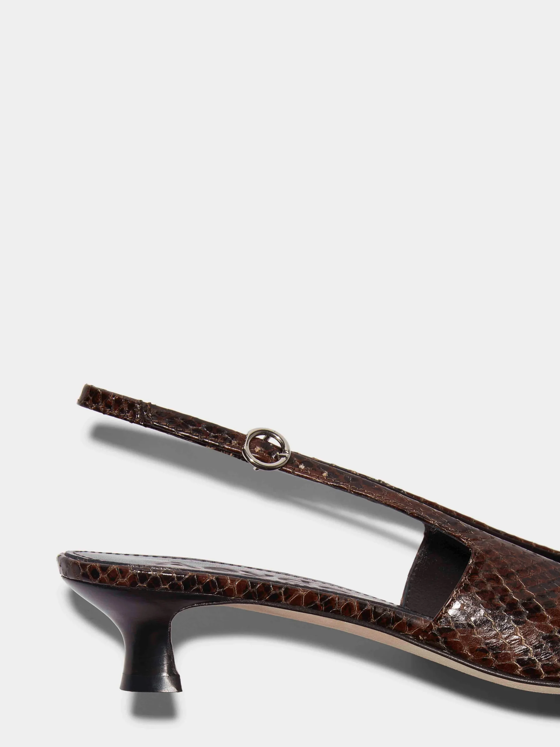 Catrina Leather Slingback Pumps