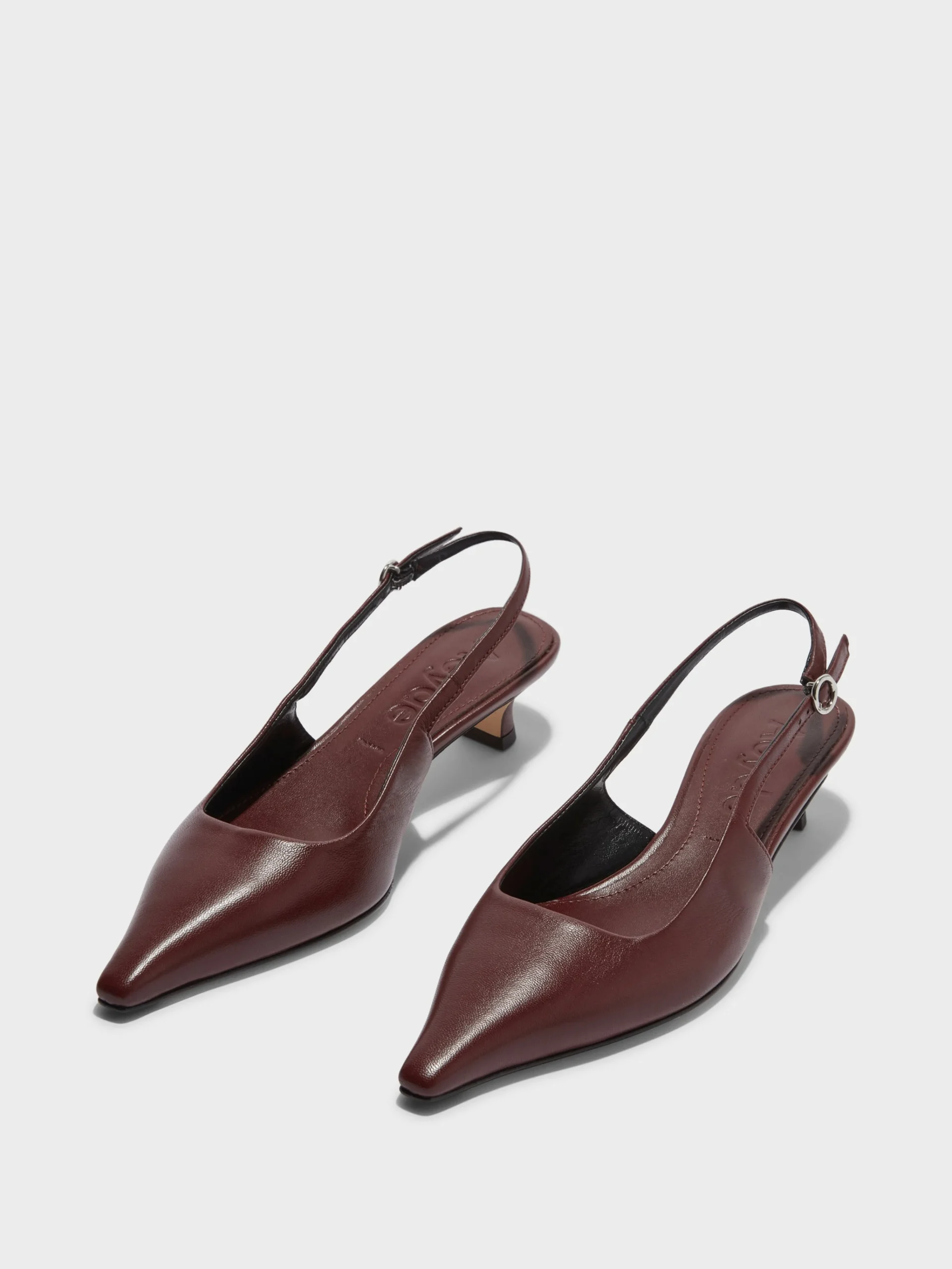 Catrina Leather Slingback Pumps