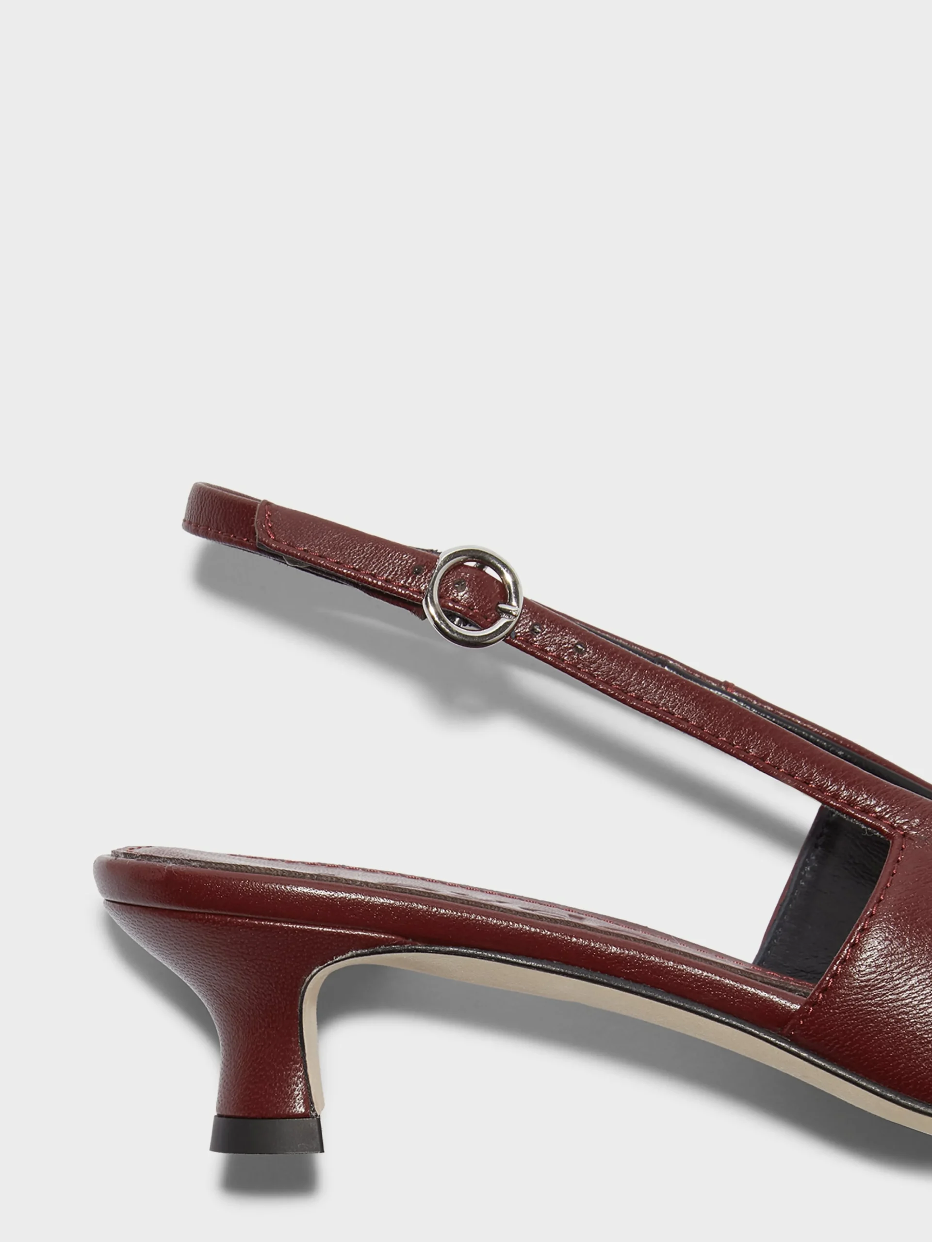 Catrina Leather Slingback Pumps