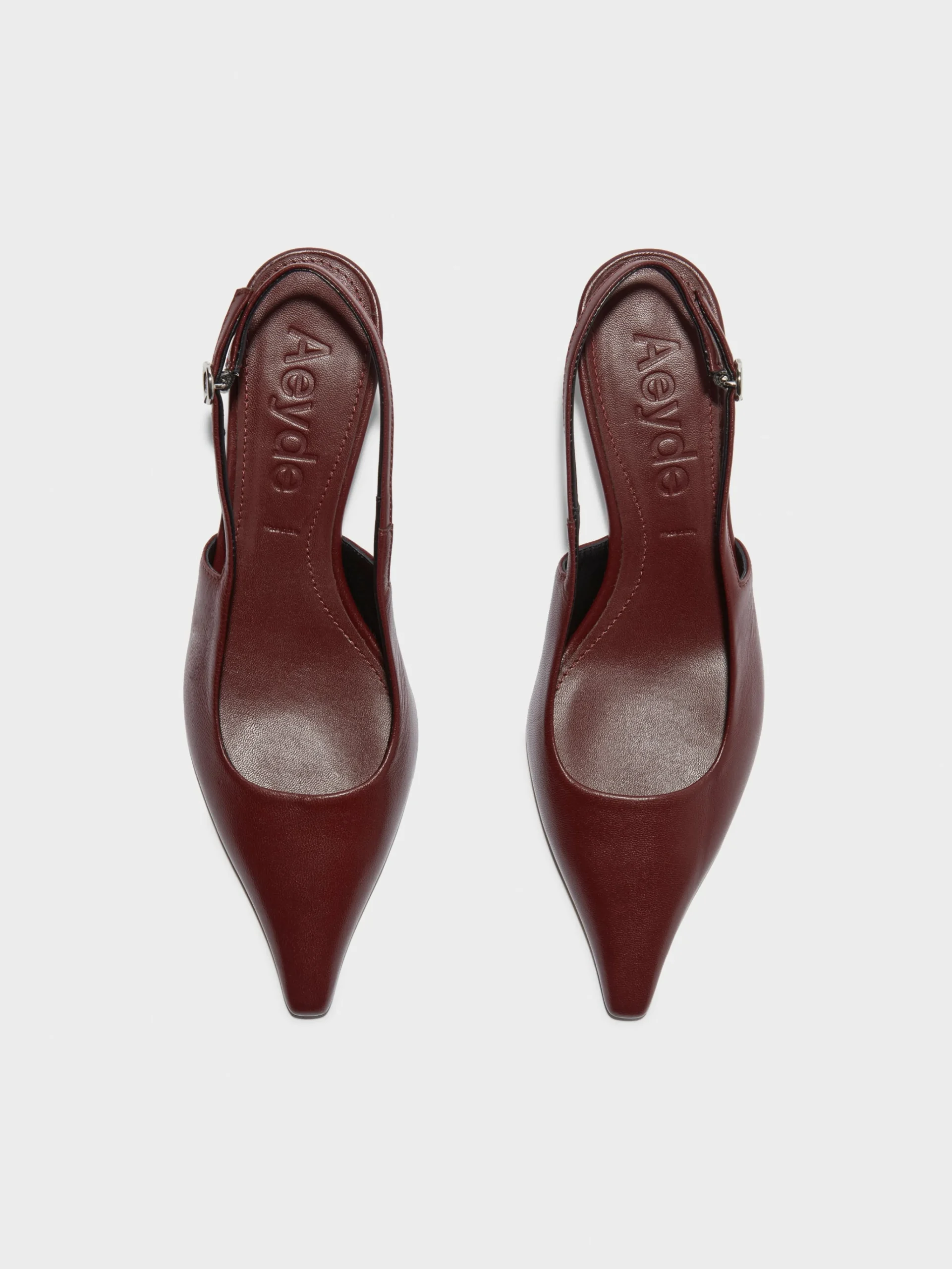 Catrina Leather Slingback Pumps