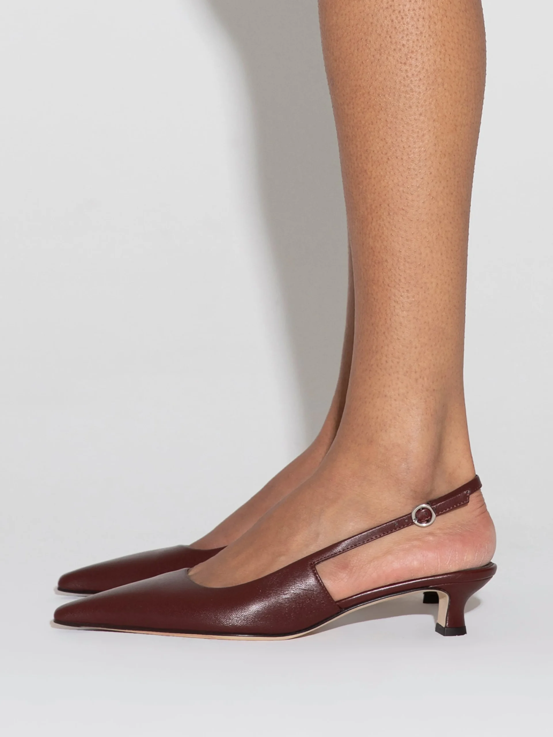 Catrina Leather Slingback Pumps