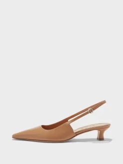 Catrina Leather Slingback Pumps