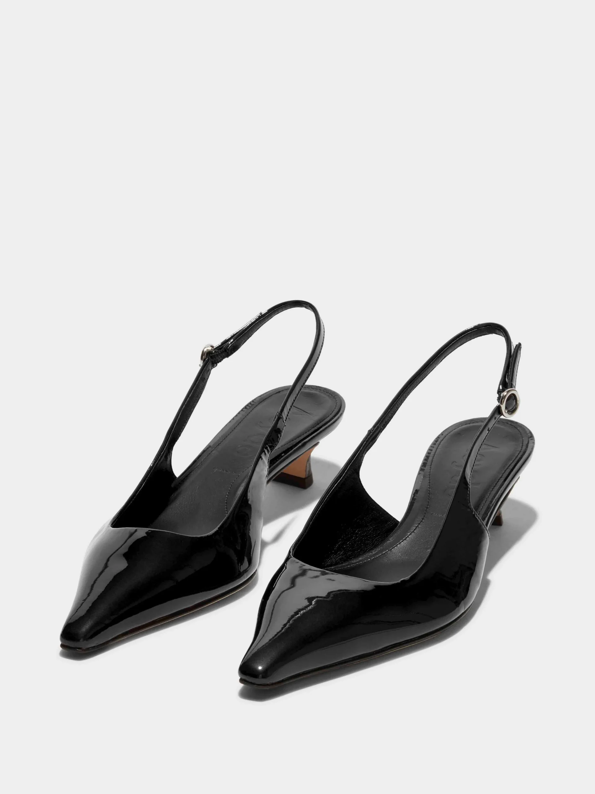 Catrina Leather Slingback Pumps