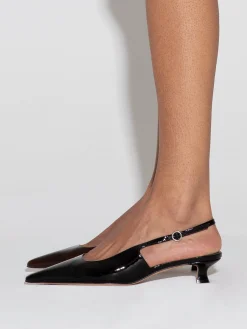 Catrina Leather Slingback Pumps