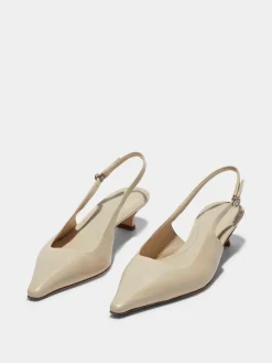Catrina Leather Slingback Pumps