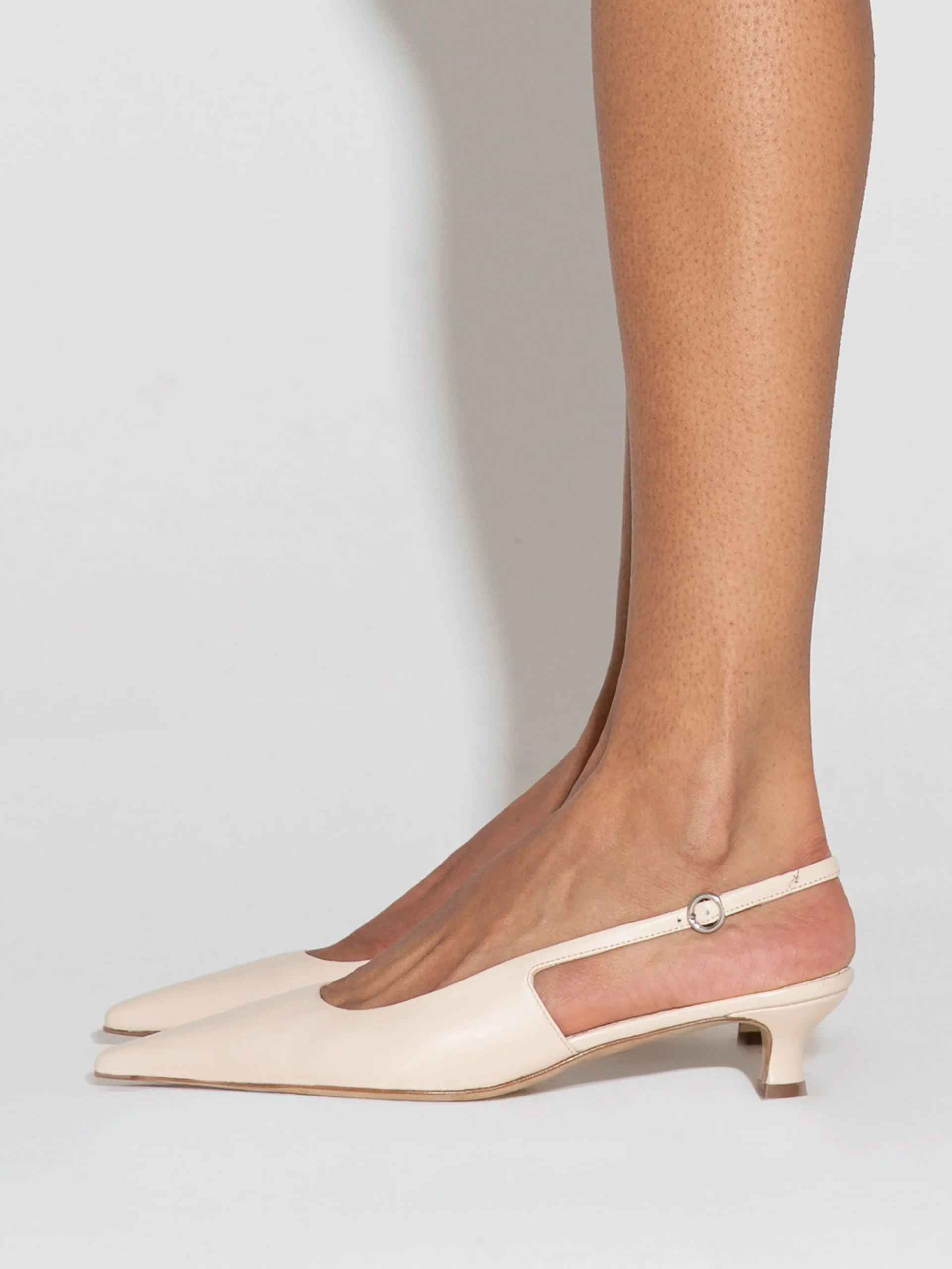 Catrina Leather Slingback Pumps