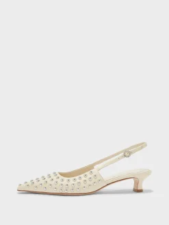 Catrina Studded Slingback Pumps