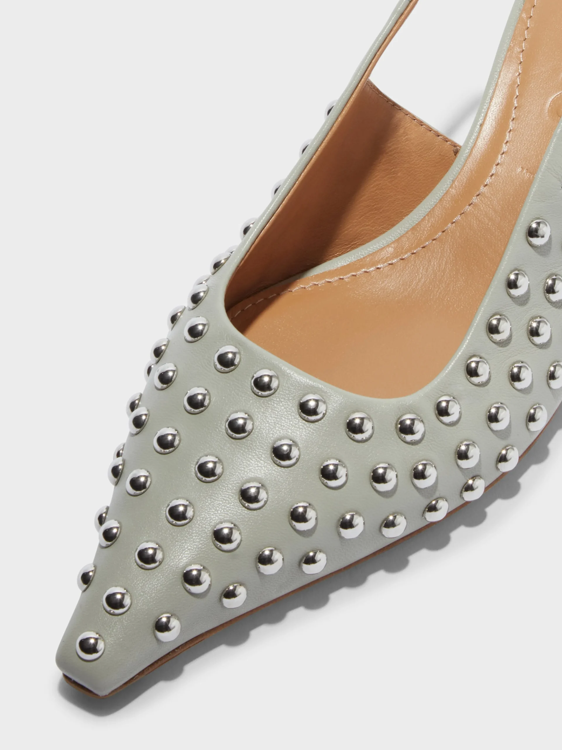 Catrina Studded Slingback Pumps
