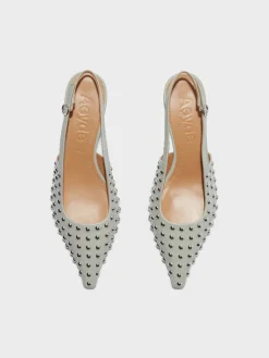 Catrina Studded Slingback Pumps