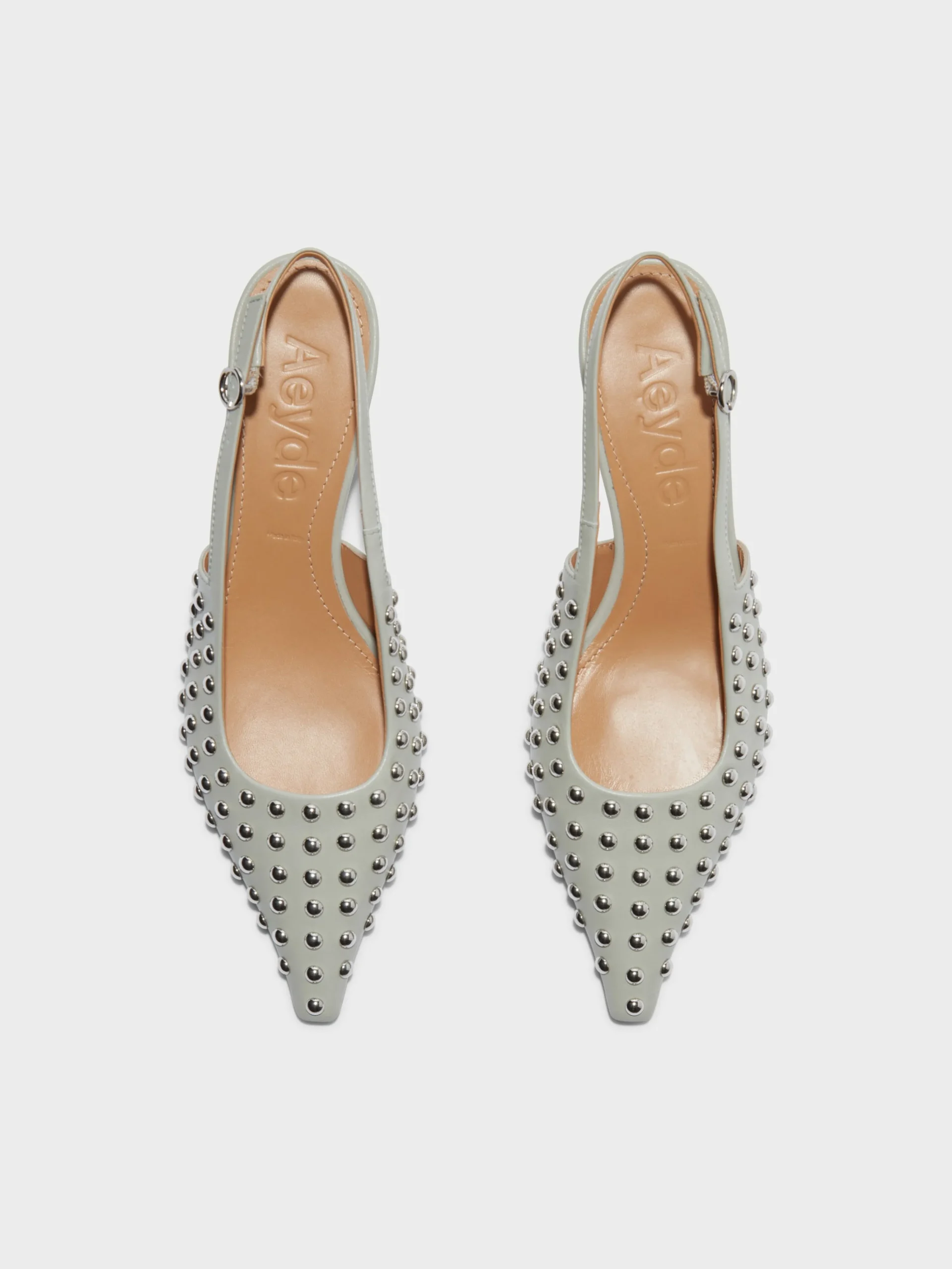 Catrina Studded Slingback Pumps