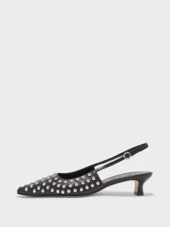 Catrina Studded Slingback Pumps