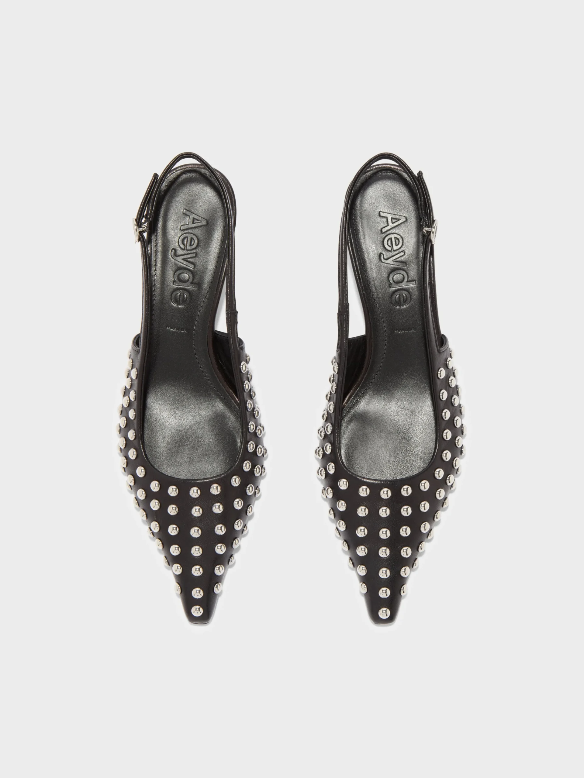 Catrina Studded Slingback Pumps