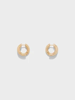 Clyde 18kt Gold-Plated Hoop Earrings