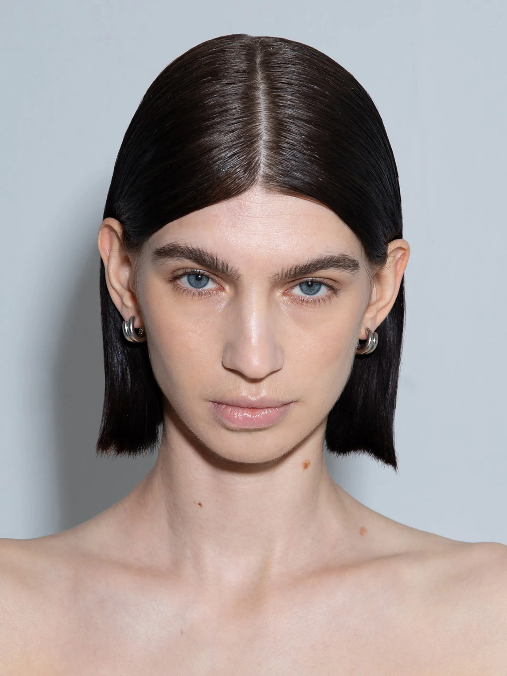 Clyde Palladium-Plated Hoop Earrings