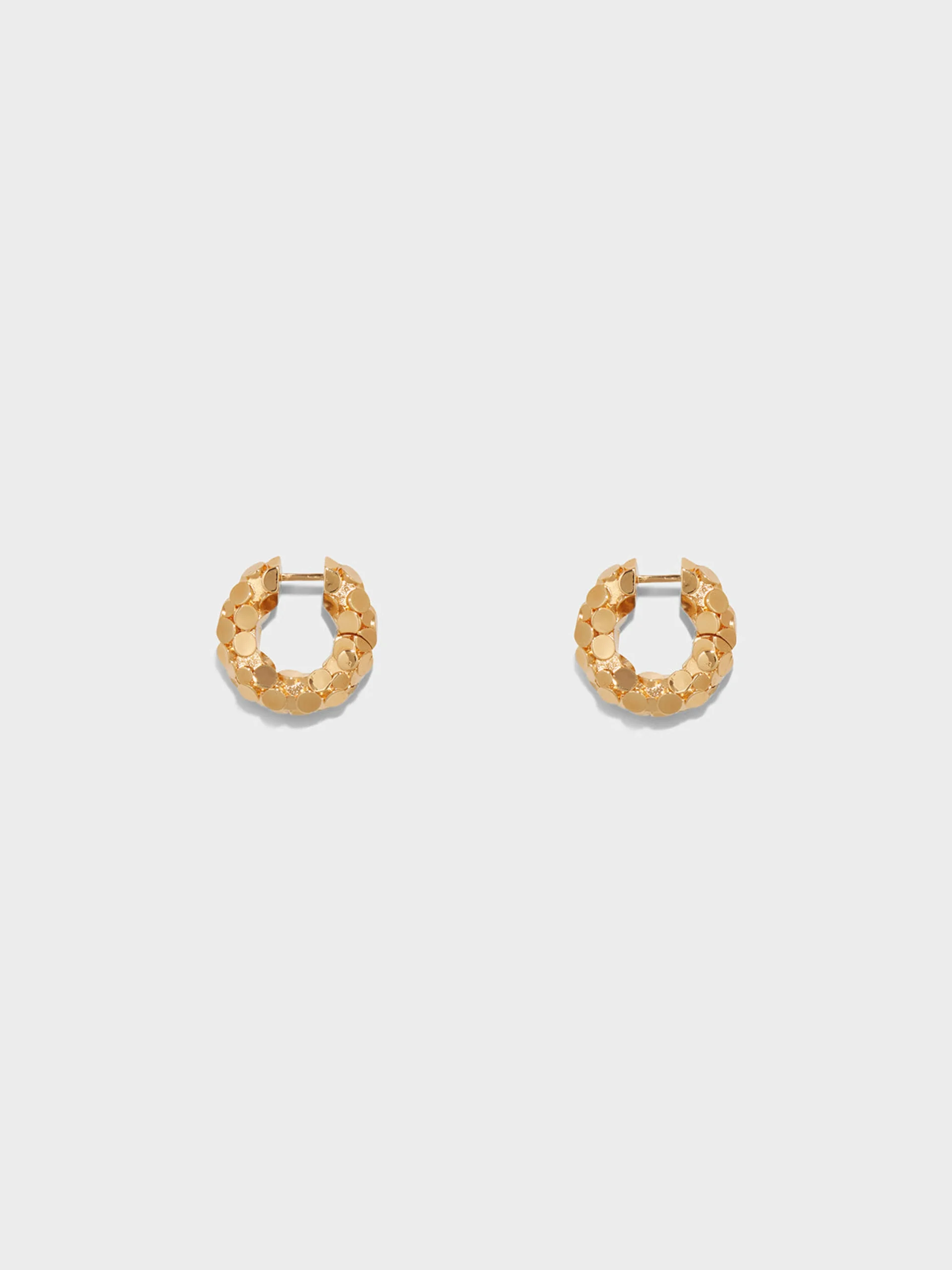 Cooper Medium 18kt Gold-Plated Hoop Earrings