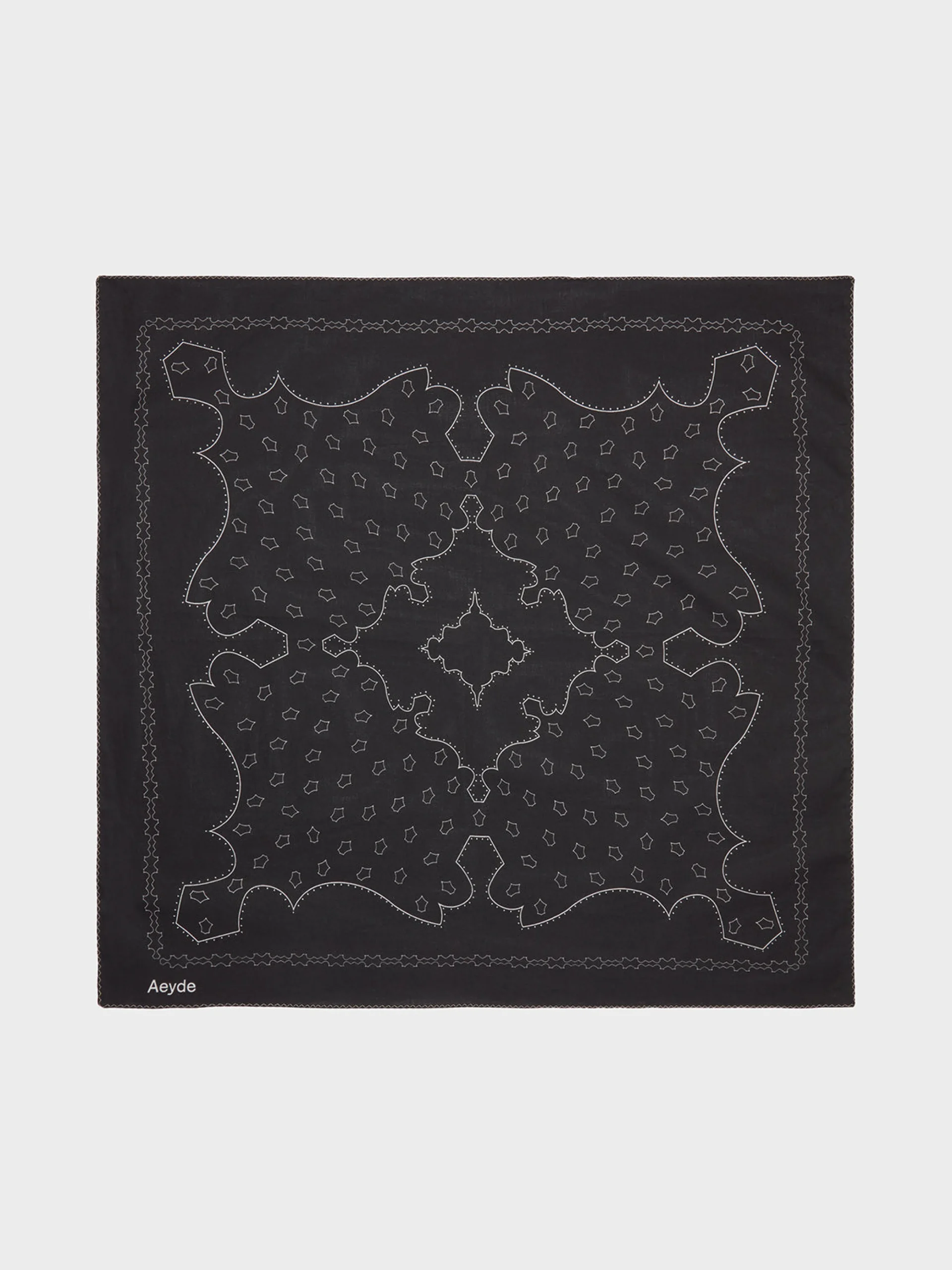Dakota Printed Cotton Scarf