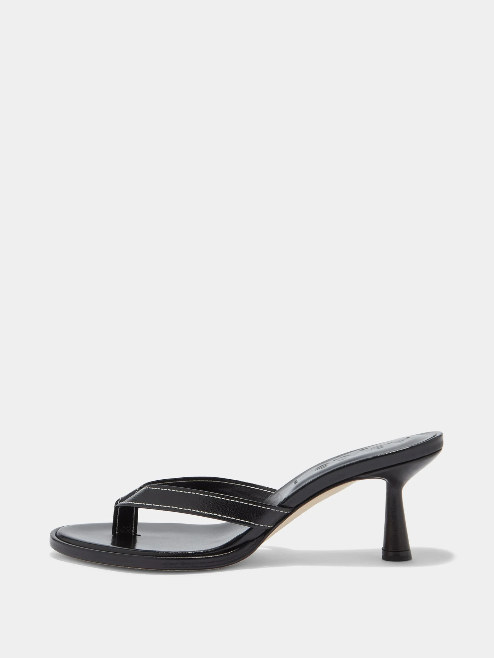 Daphne Leather Thong Sandals