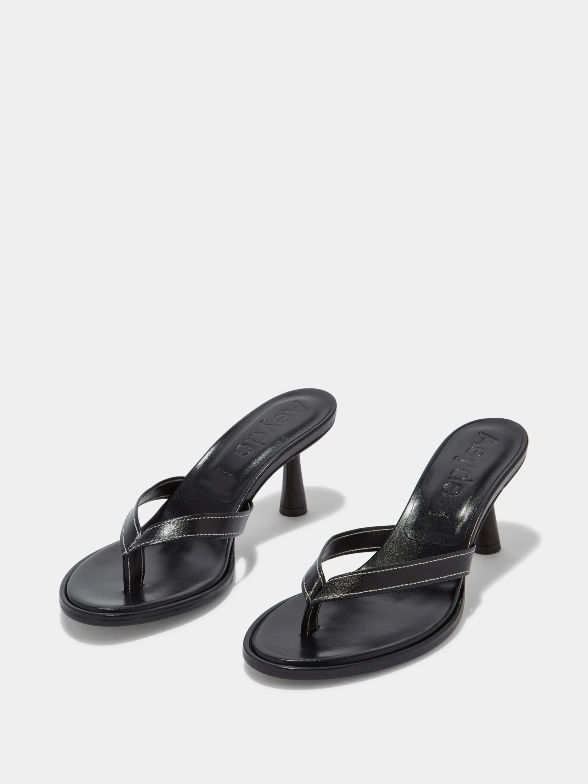 Daphne Leather Thong Sandals