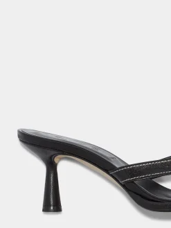 Daphne Leather Thong Sandals