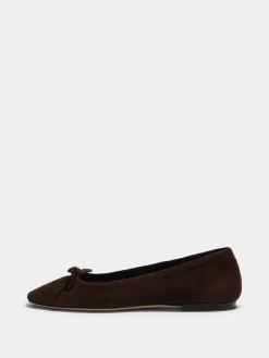 Delfina Suede Ballet Flats