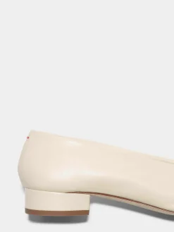 Delia Leather Ballet Flats