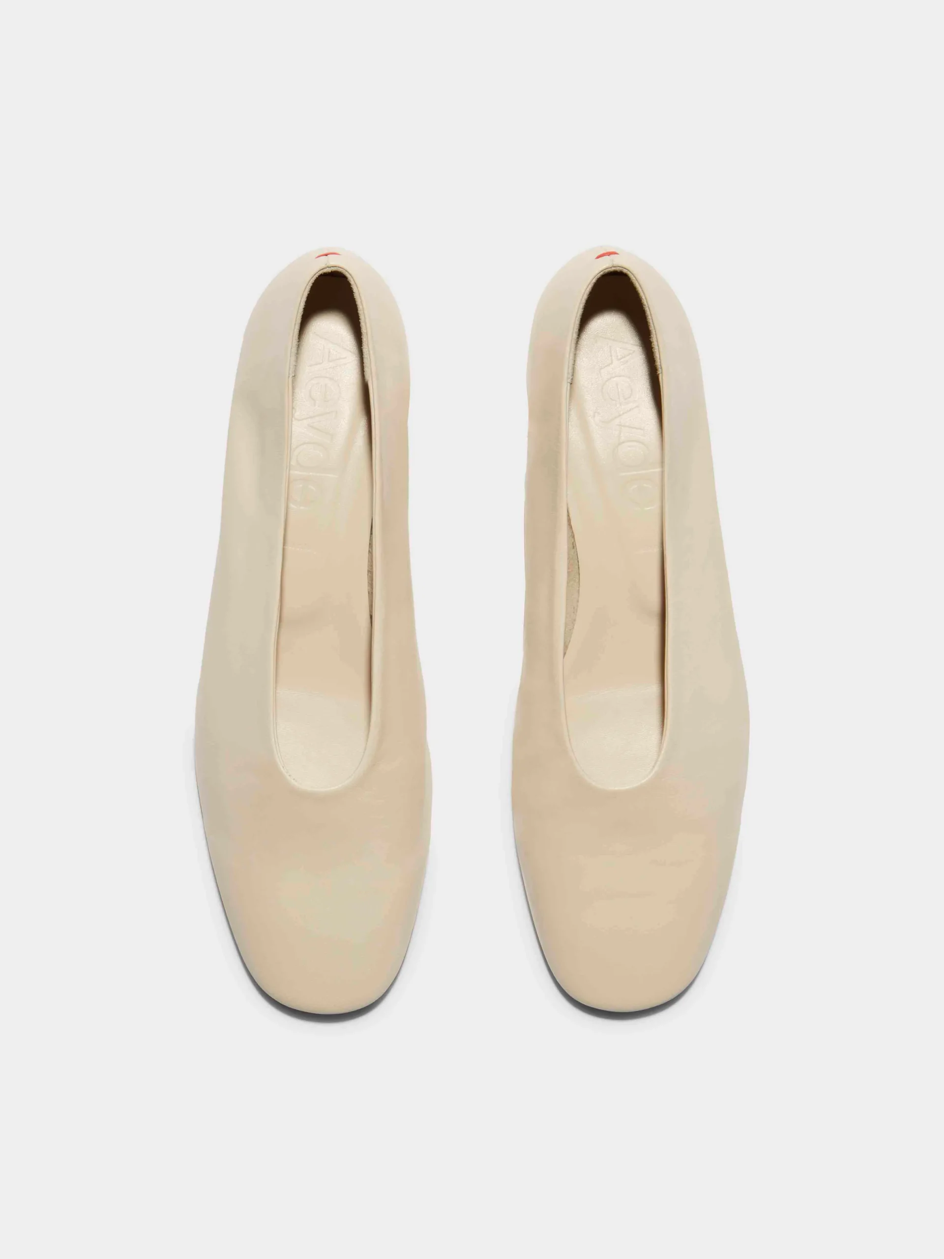 Delia Leather Ballet Flats