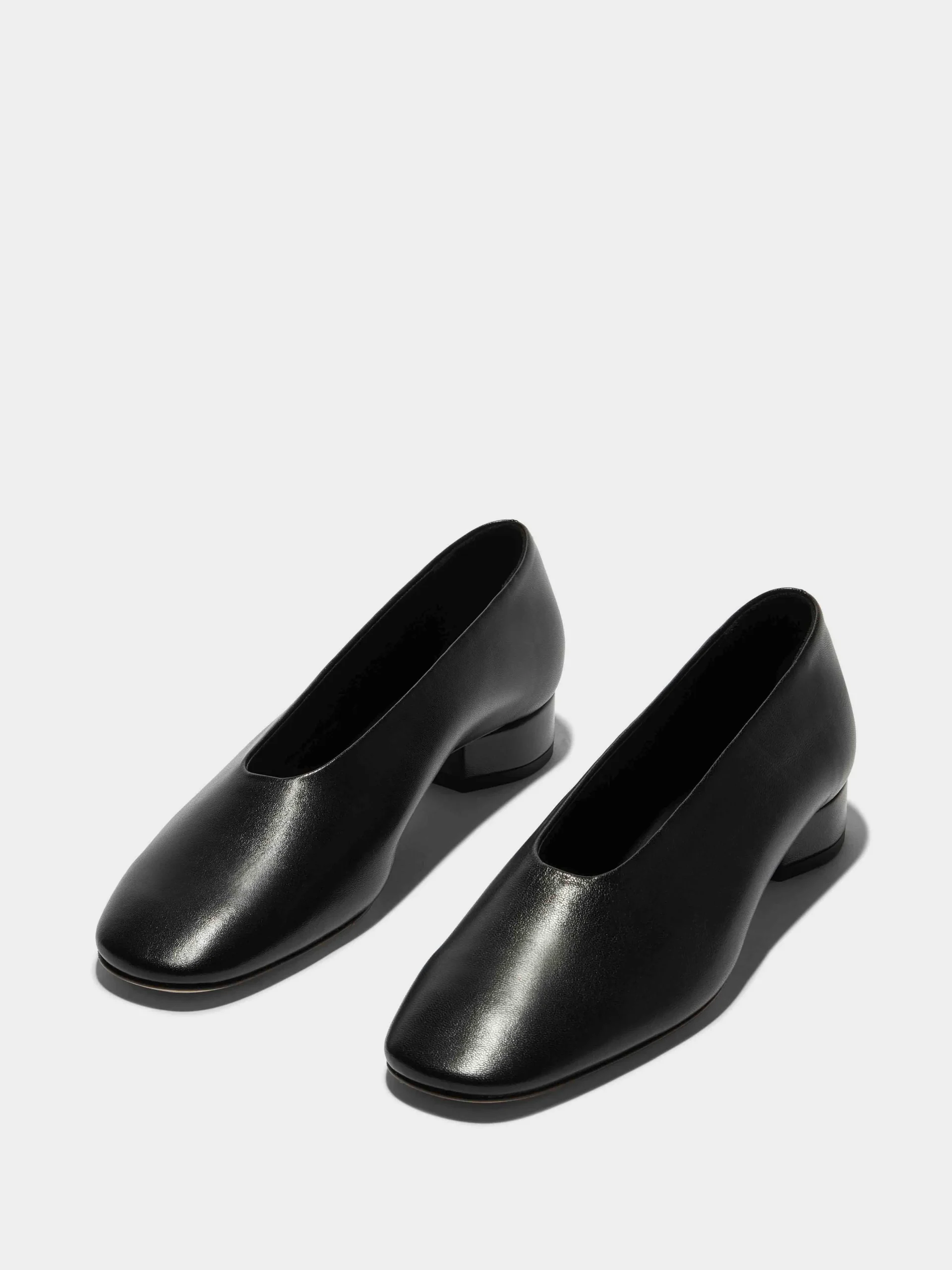 Delia Leather Ballet Flats