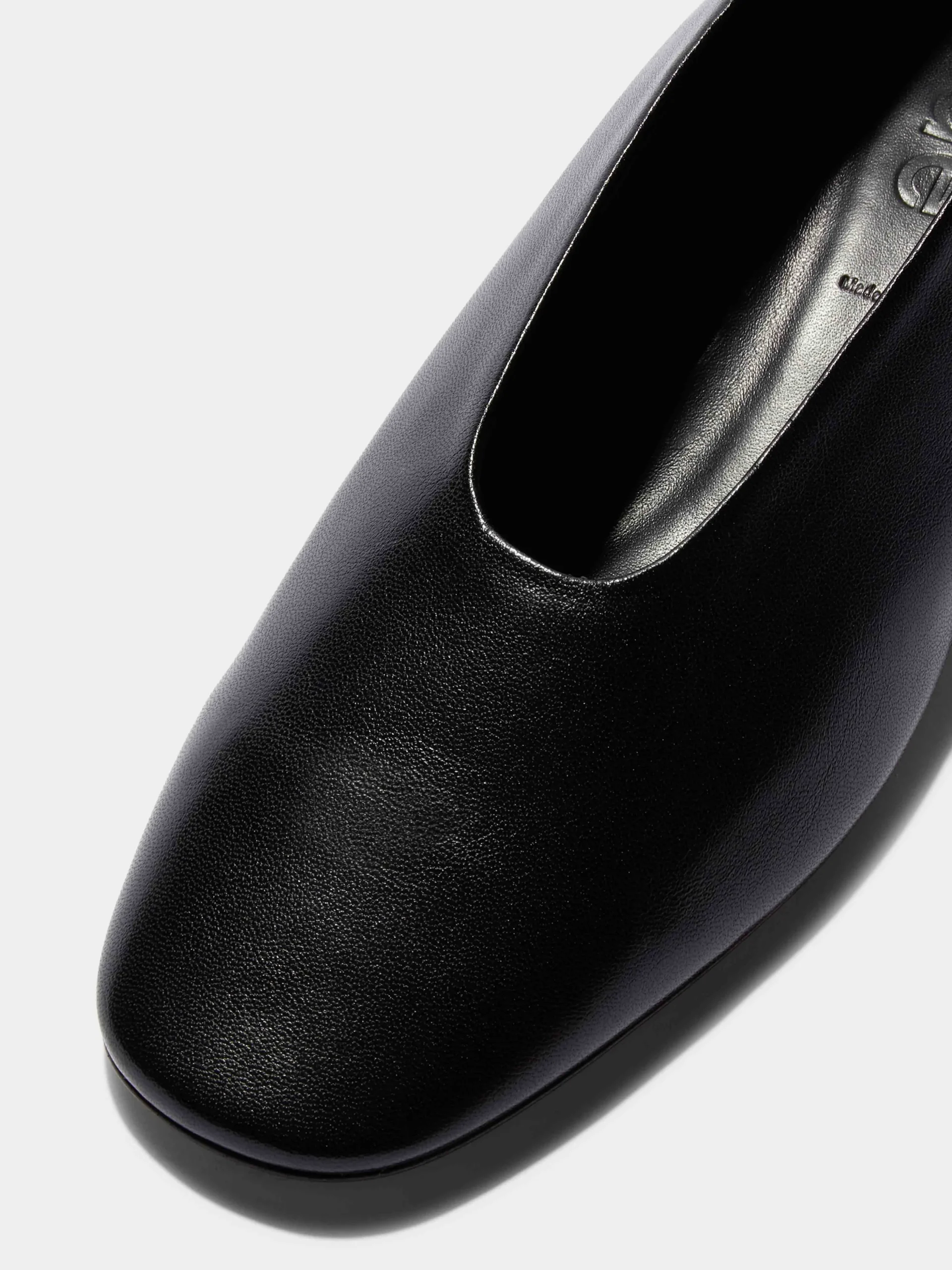 Delia Leather Ballet Flats