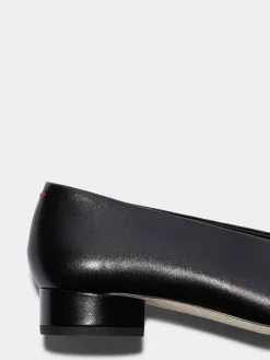 Delia Leather Ballet Flats