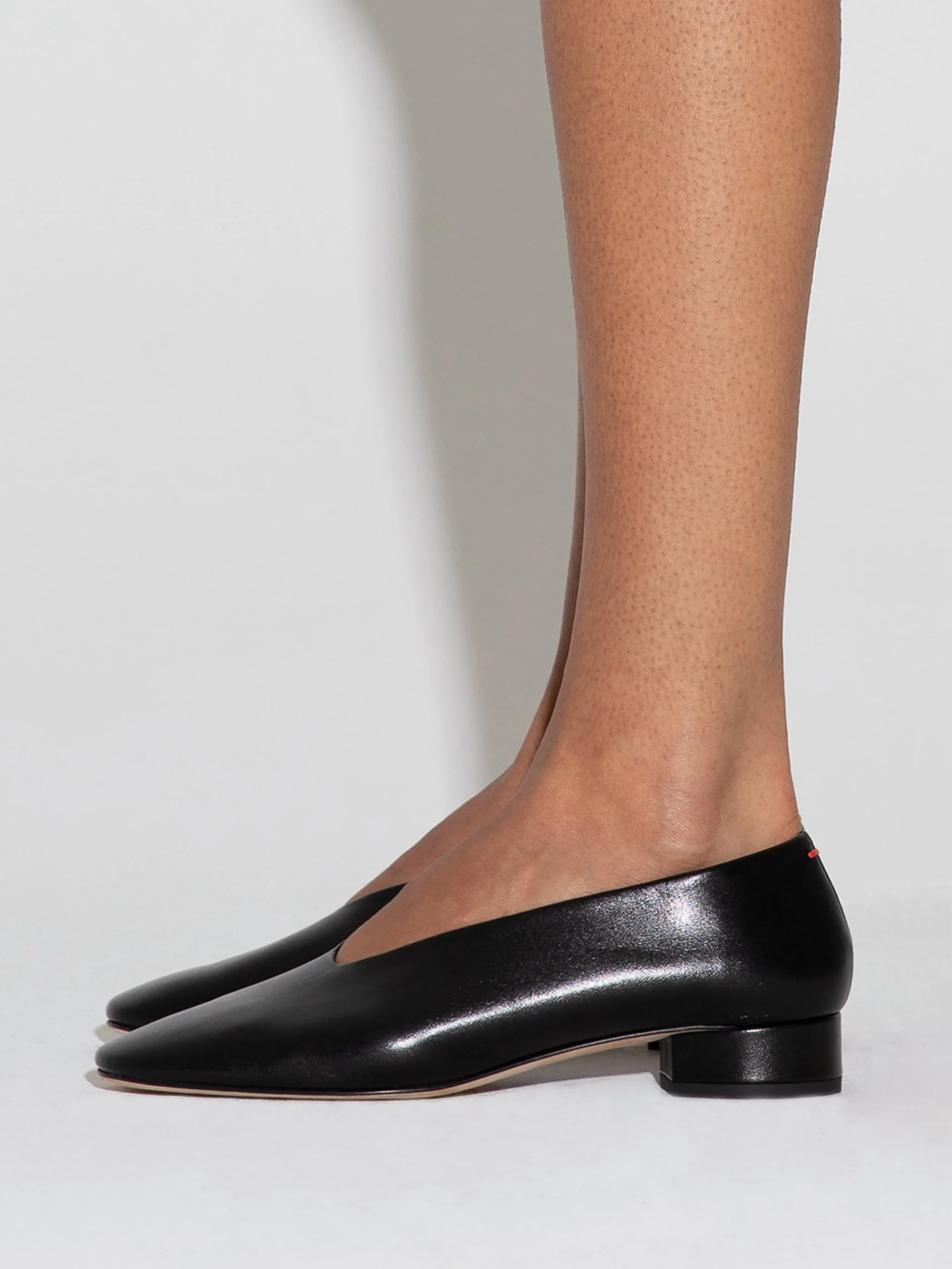 Delia Leather Ballet Flats