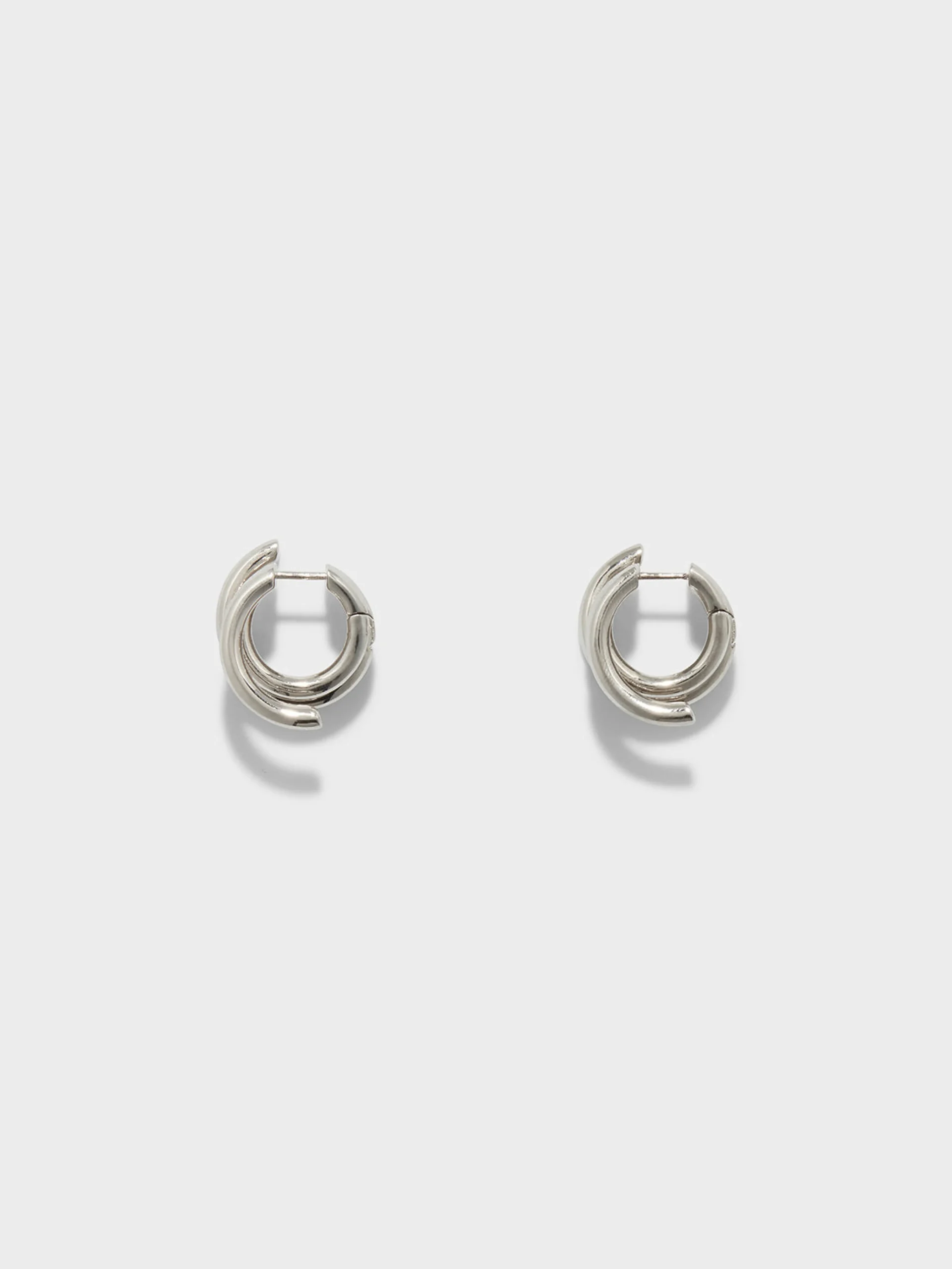 Dillon Palladium-Plated Hoop Earrings
