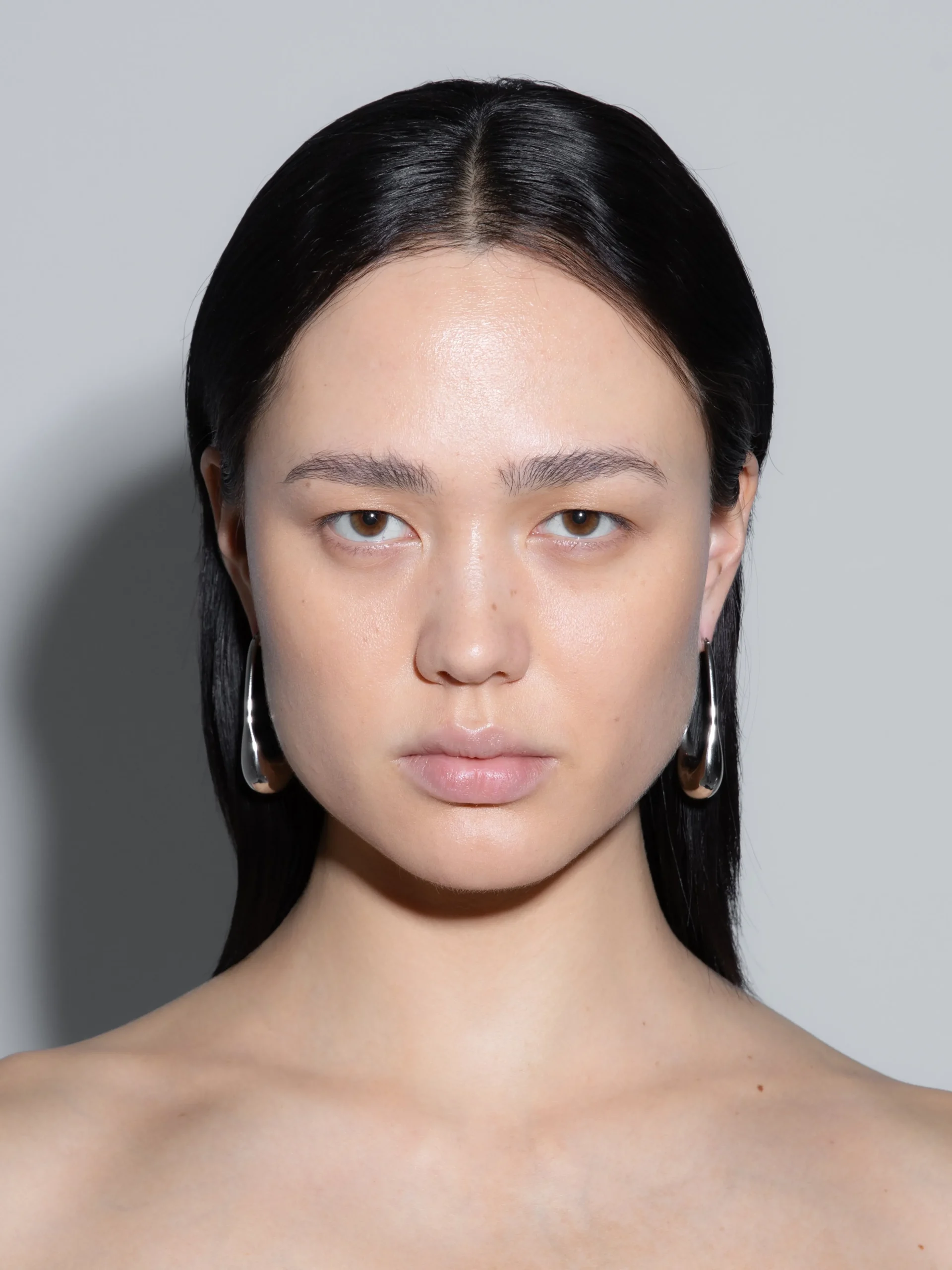 Eleanora Palladium-Plated Hoop Earrings