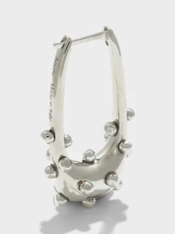 Elias Palladium-Plated Hoop Earrings