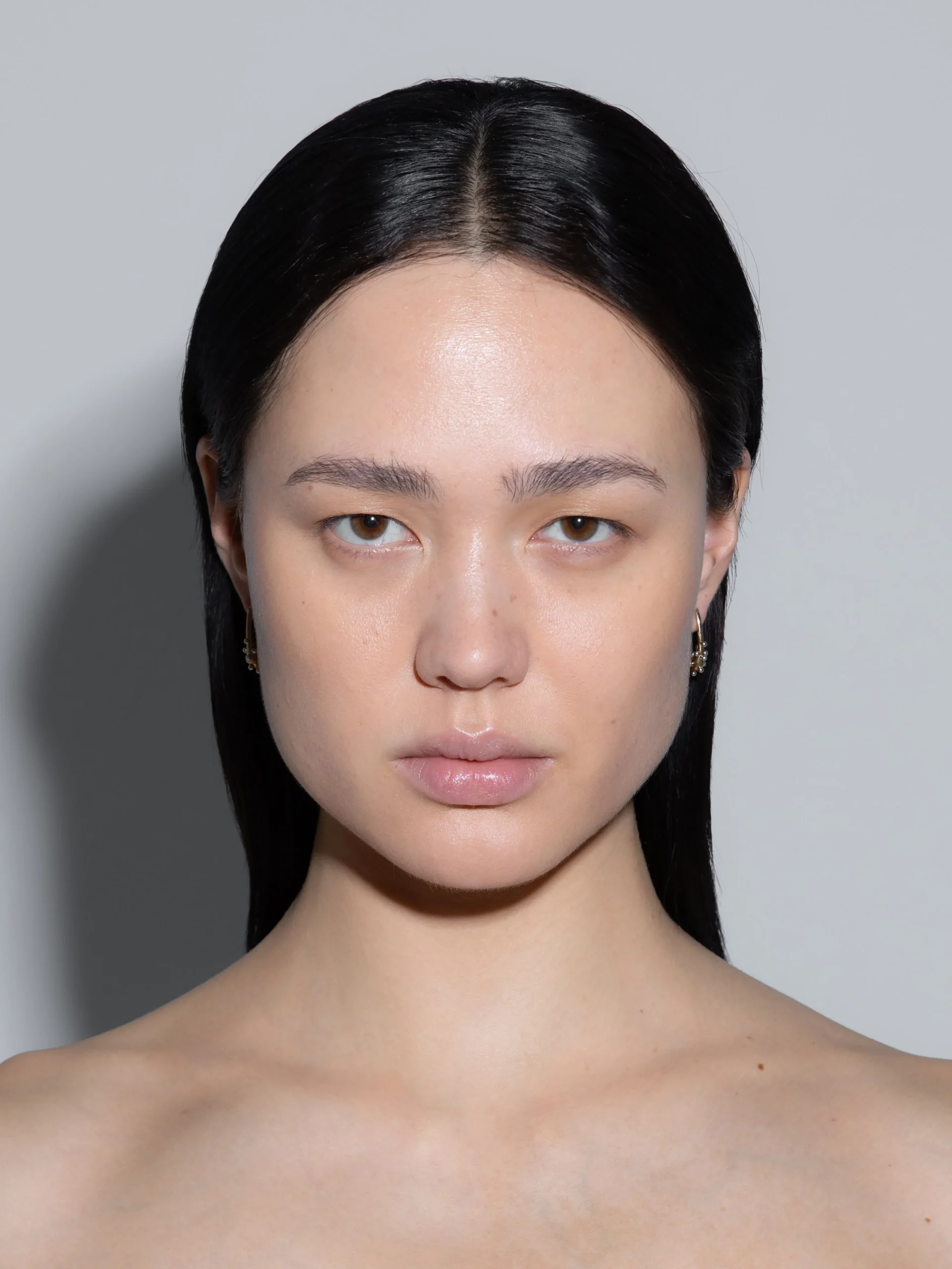 Elijah 18kt Gold and Palladium-Plated Hoop Earrings