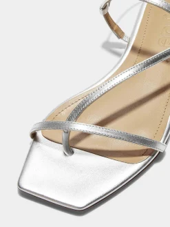 Ella Leather Toe-Post Sandals